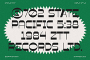 Basikle - Retro Reverse Contrast, a Sans Serif Font by Invasi Studio (Thumbnail 2 of 11)