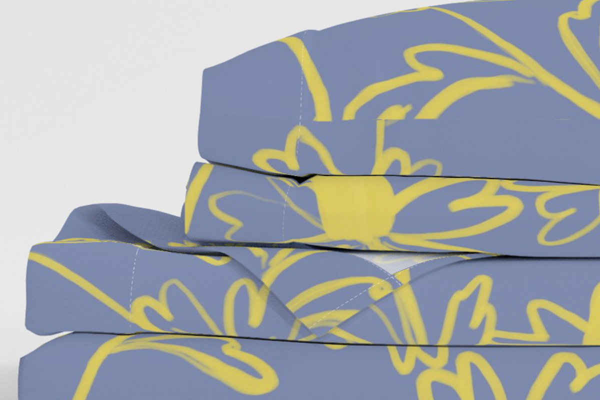 Neon wild daisy flowers pattern, a Pattern Graphic by Cotton Melon pattern Shop (Photo 3 of 5)