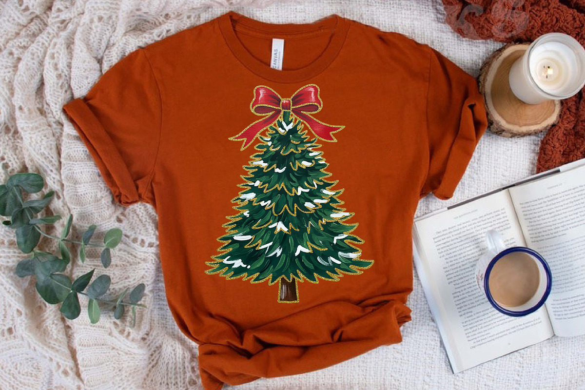 Colorful Coquette Glitter Christmas, an Illustration by Libby Wishes (Photo 6 of 8)