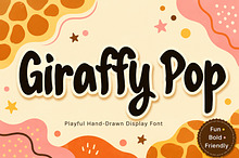 Giraffy Pop – Playful Display Font
