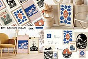Linocut Poster Bundle | 11 in 01, an Object Graphic by KetteCreate (Thumbnail 9 of 12)