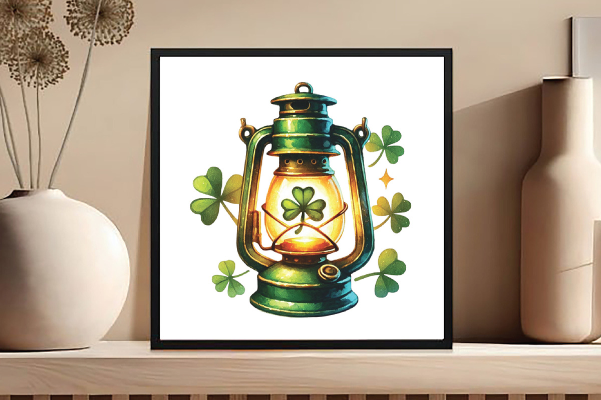 Watercolor St Patrick's Day Clipart, an Illustration by DreamCafeArt (Photo 4 of 5)