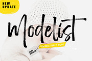 Modelist, a Script Font by Lucky Type (Thumbnail 1 of 10)