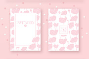 Pink Poppies Wedding Invitation Set, an Invitation Template by moibalkon (Thumbnail 2 of 5)