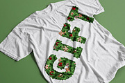 Christmas Fir Font, a Font by Handmadefont (Thumbnail 6 of 9)