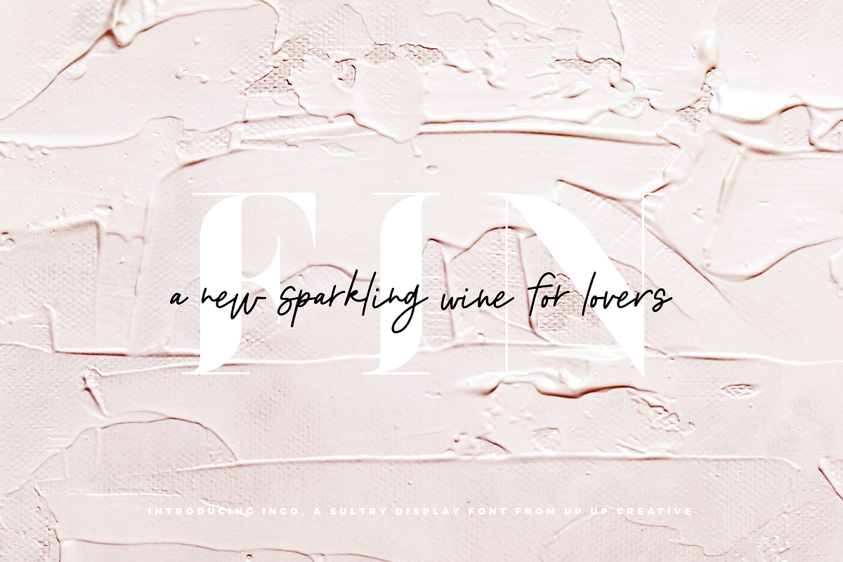 Ingo Display Font, a Sans Serif Font by Up Up Creative (Photo 8 of 10)