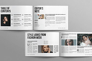 Fashion Magazine Template Landscape, a Magazine Template by Work-Envance (Thumbnail 3 of 8)