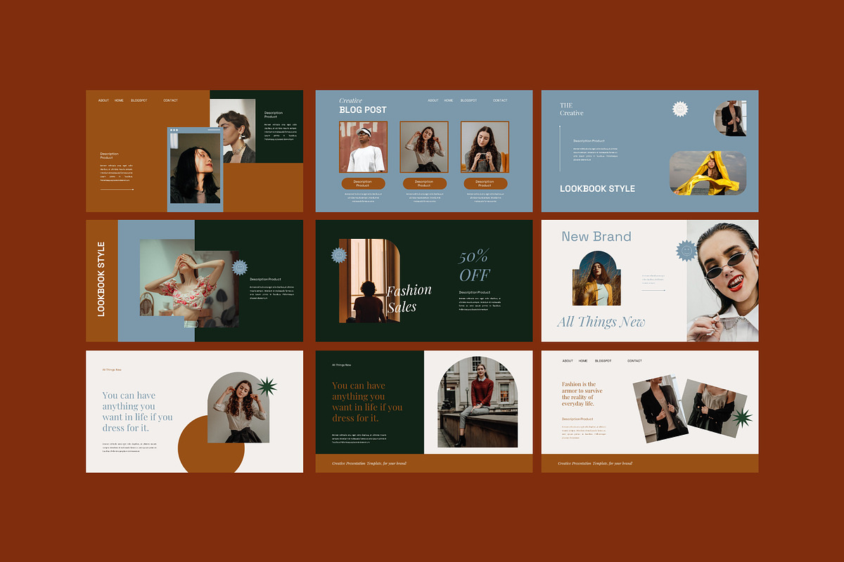 NOUVELLE Bundle Presentation Pack, a Presentation Template by Rocket Template (Photo 13 of 15)