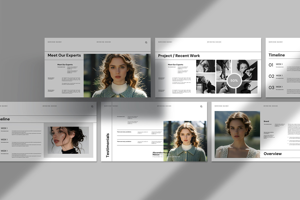 Services Guide, a Presentation Template by Alvi-Studio (Photo 5 of 7)