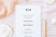 Clean Wedding Invitation Set, a Templates & Theme by DevineWedding (Thumbnail 5 of 5)
