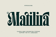 Matilira - Classic Serif Font