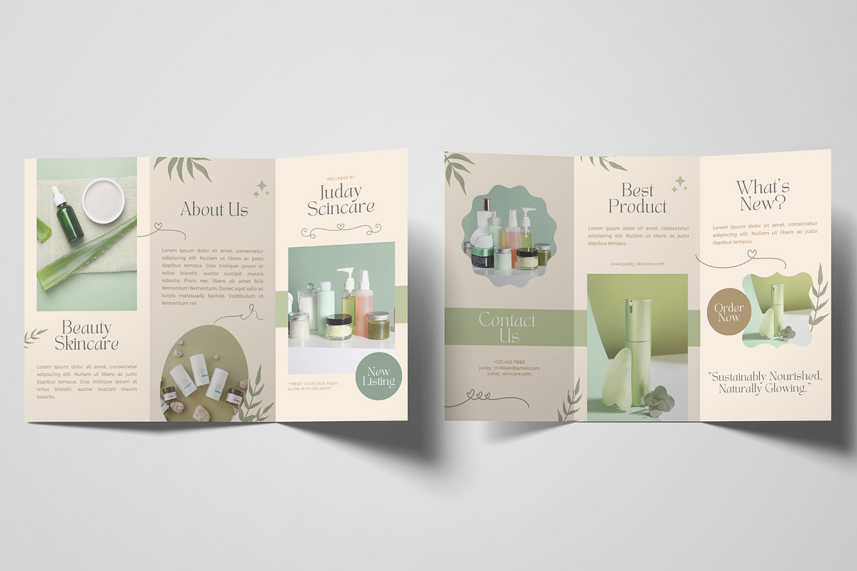 Modern Trifold Brochure Template, a Brochure Template by judayartworks (Photo 15 of 21)