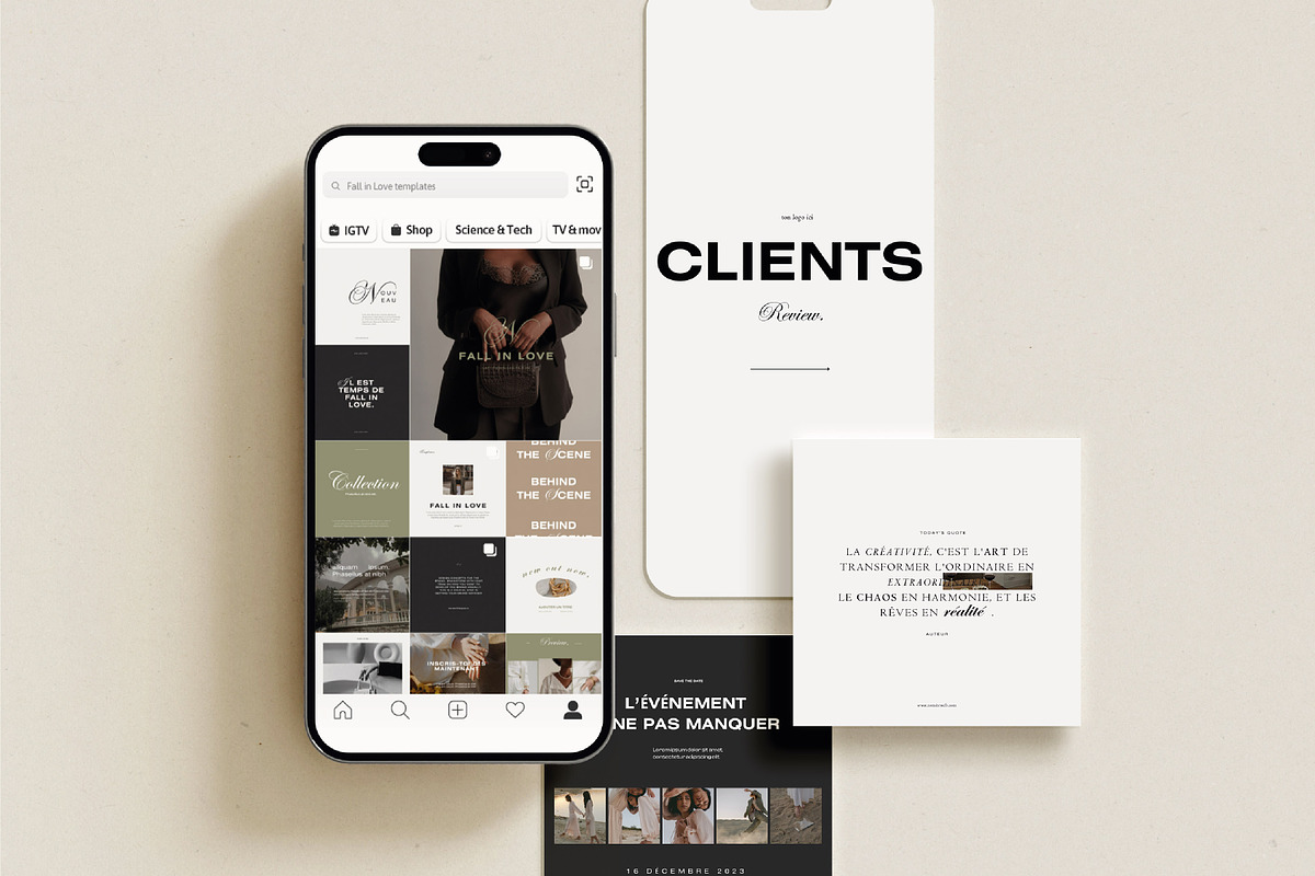 Fall In Love Bundle Collection, a Social Media Template by La P'tite Minimaliste (Photo 14 of 15)