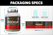 5lb Whey Protein Jar Mockup C3-Pro, a Packaging Mockup by Design Warlord (Thumbnail 13 of 16)