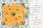 Bee Gnome Watercolor Clipart Bundle, a Person Illustration by Apixsala (Thumbnail 9 of 18)