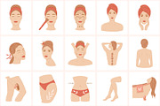 Beauty & Spa Color Icon Set, a Solid Icon by NatalieArtShop (Thumbnail 5 of 11)