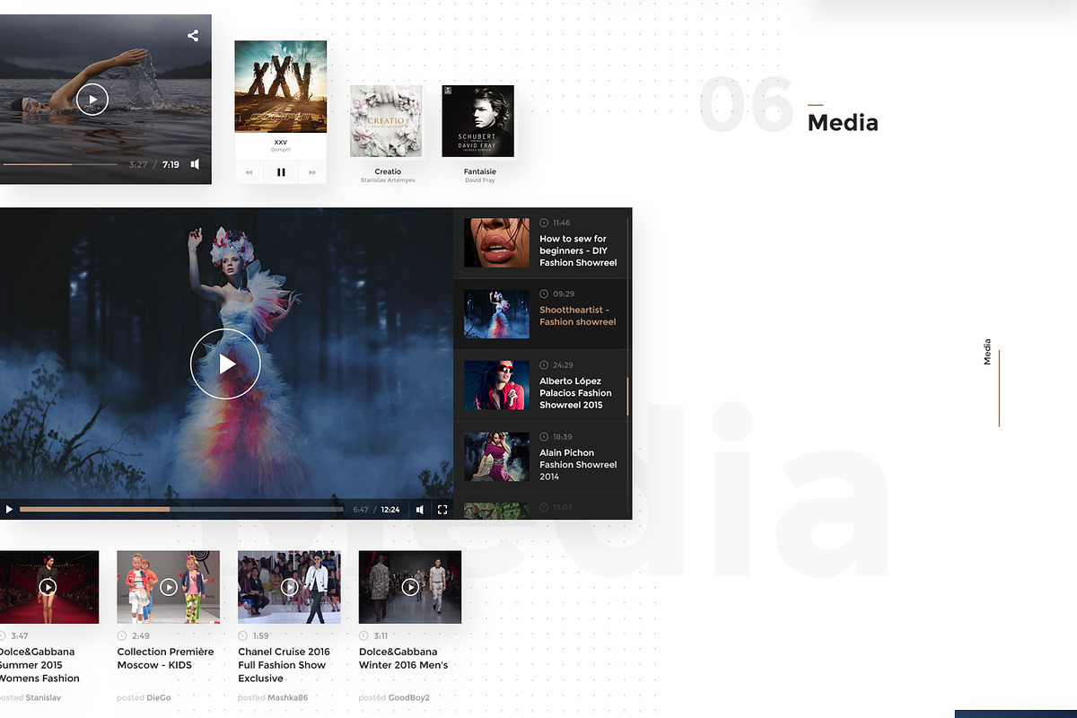 Monica UI Kit, an UI Kit Template by Creatoly