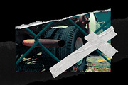 Black & White Duct Tape Strips PNG, an Object Graphic by BORT GRAPHIC (Thumbnail 7 of 7)
