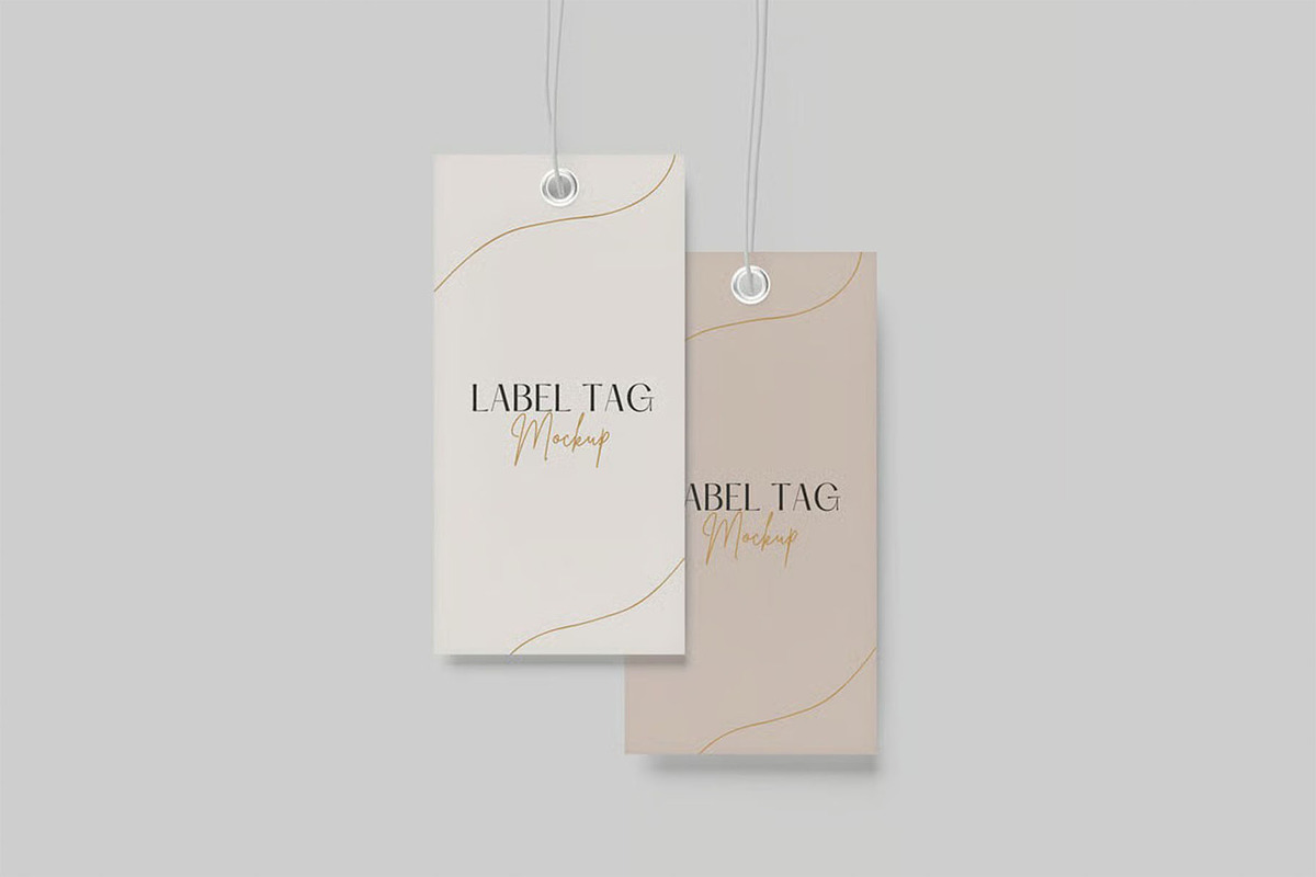 Label Tag Mockups, an Advertising Mockup by zpackcreative (Photo 2 of 6)