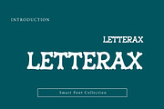 LetteraX, a Slab Serif Font by Wow Magic (Thumbnail 1 of 3)
