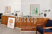 10 Nordic Frame Mockup Set, a Product Mockup by ArtwithFrame (Thumbnail 1 of 13)