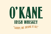 Murphy's Victorian Irish Pub Font, a Sans Serif Font by Wonder and Wander (Thumbnail 4 of 4)