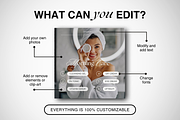 Skincare Instagram Canva Templates, a Social Media Template by DesignsbyMariaStudio (Thumbnail 5 of 10)