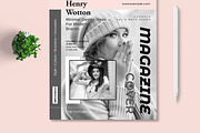 Magazine Cover Template, a Magazine Template by MightyDesign (Thumbnail 3 of 8)