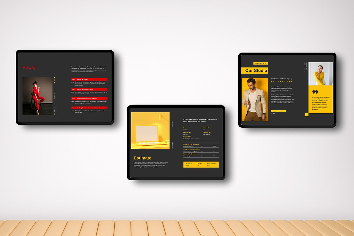 Service and Pricing Guide Template preview 8