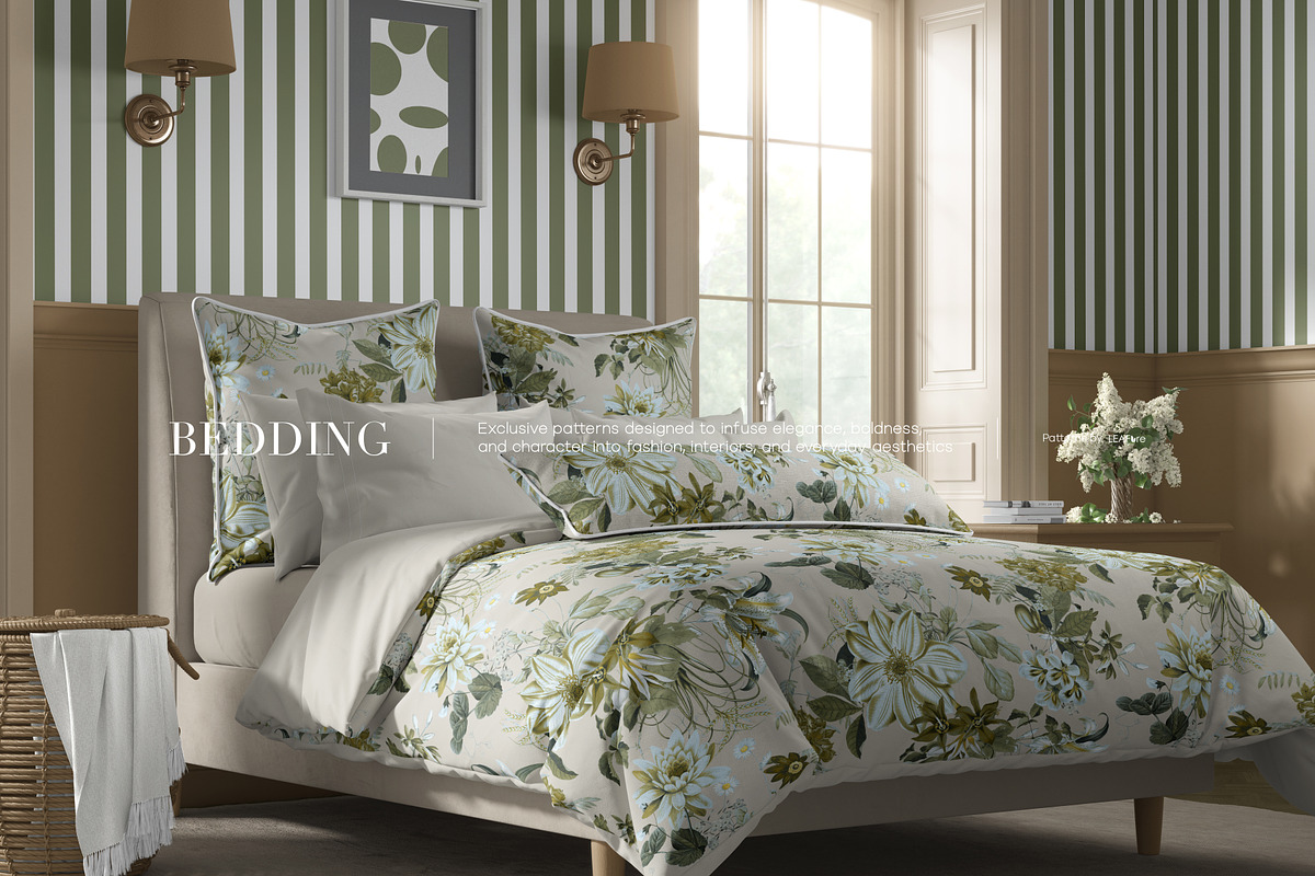 Moss Bloom Floral Patterns, a Pattern Graphic by LEAFure (Photo 5 of 10)