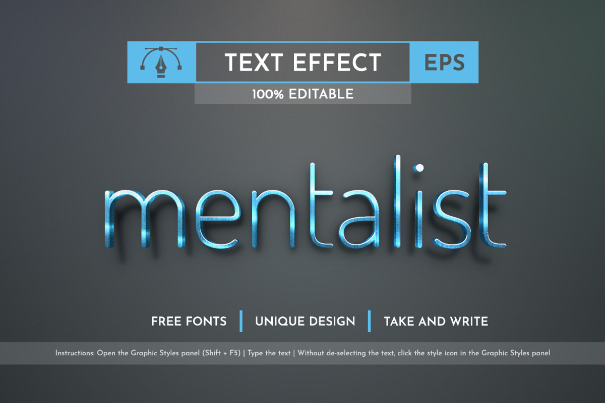 Metal Editable Text Effects, a Layer Style Add-On by rwgusev (Photo 7 of 7)