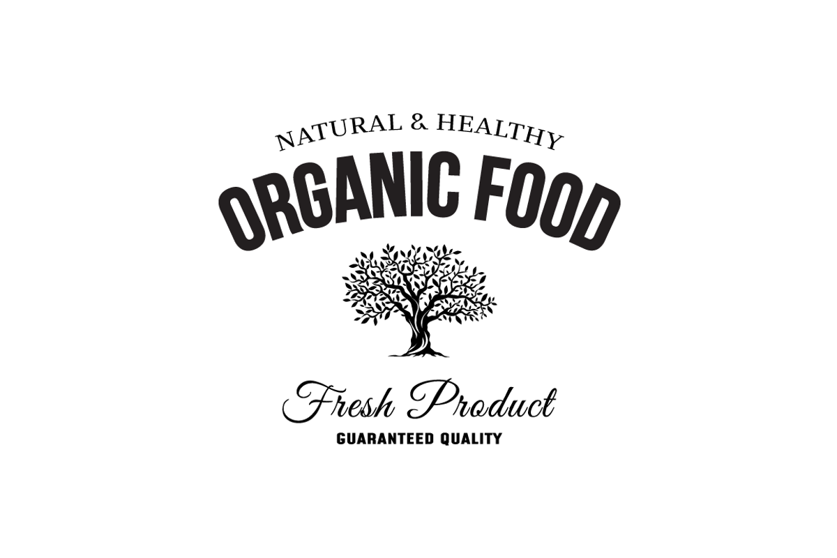 Organic natural food tree logo, a Food Illustration by provector (Photo 1 of 3)
