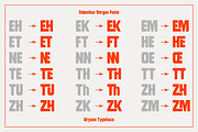 Bryson - Bold Typeface, a Sans Serif Font by Valentino Vergan (Thumbnail 9 of 14)