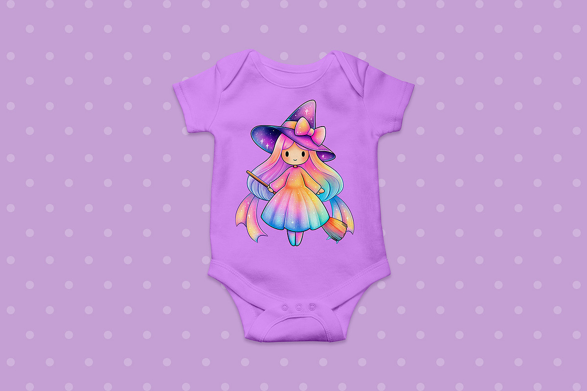 Iridescent Halloween Clipart, an Object Illustration by ArtIrisArt (Photo 5 of 5)