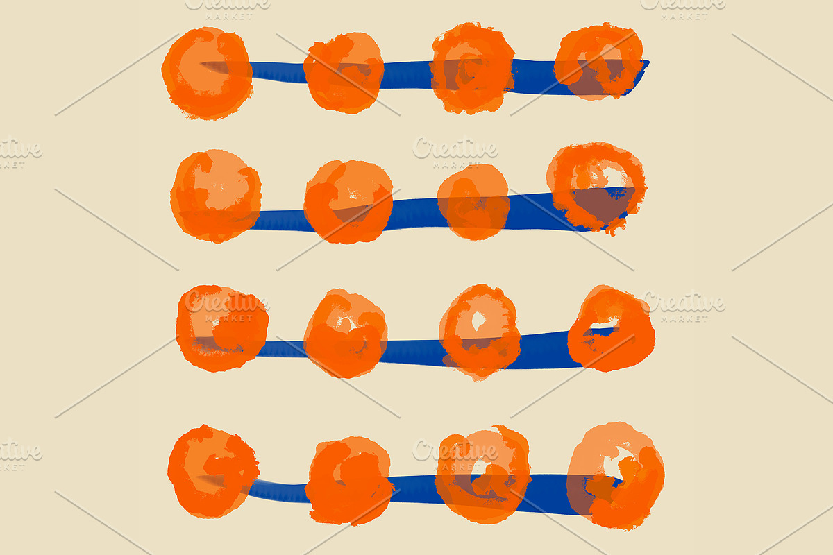 6-Hand Drawn Vintage Patterns, a Pattern Graphic by sergiowashere (Photo 7 of 9)