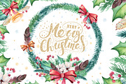 Christmas floral collection, an Animal Illustration by Peace ART (Thumbnail 6 of 6)