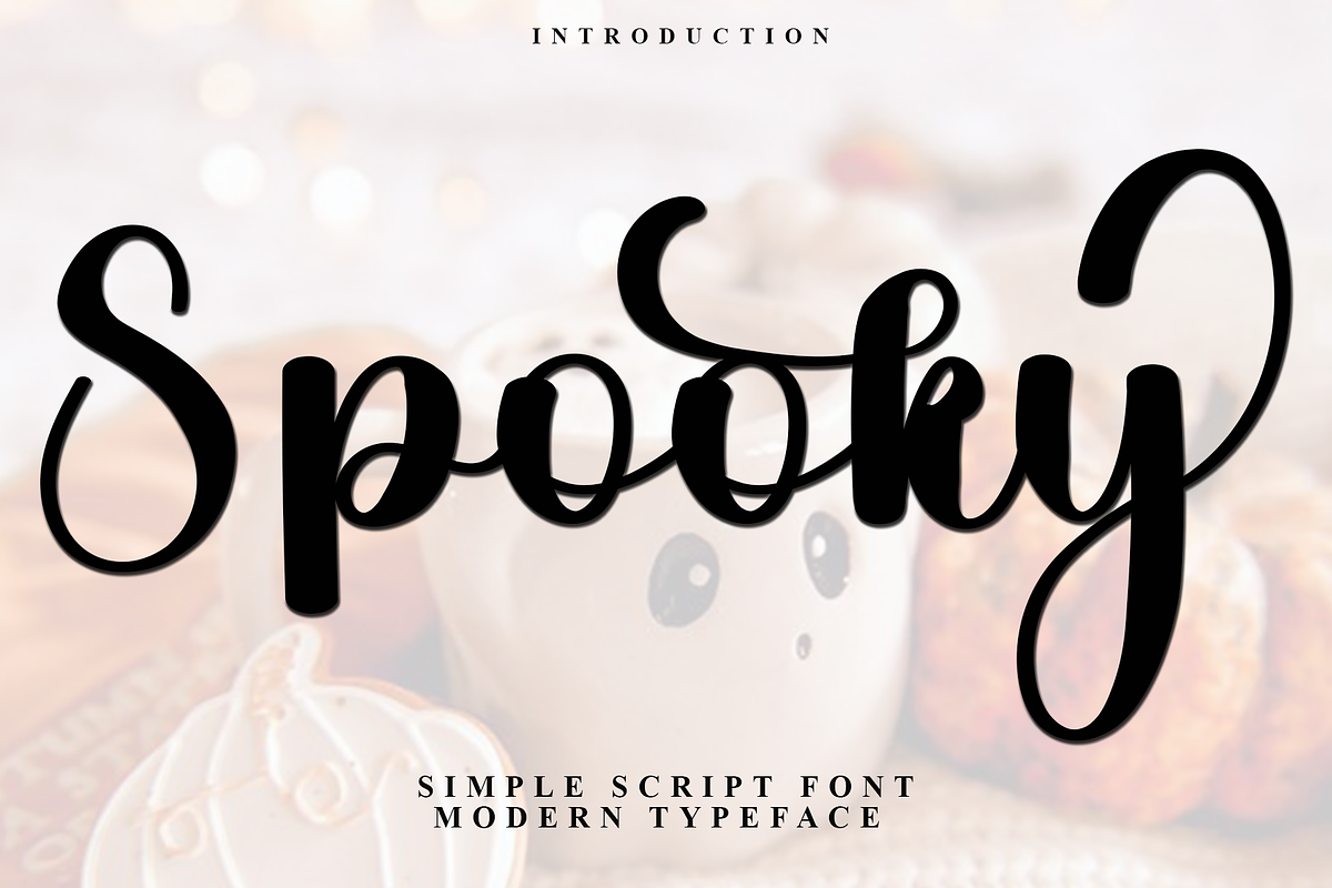 Spooky, a Handwritten Font by InermediaSTUDIO (Photo 1 of 7)