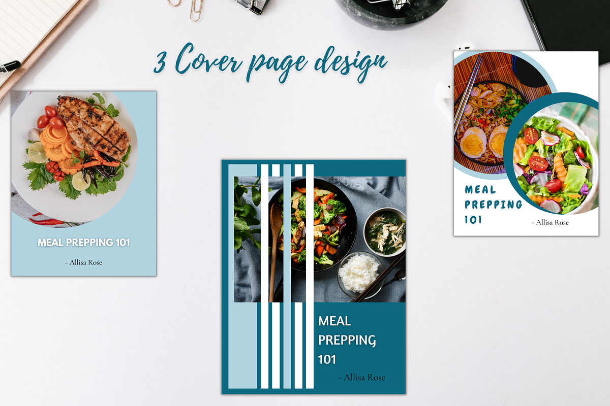 Meal Planning 101, a Books & Magazine Mockup by Millennials Marketing (Photo 2 of 5)