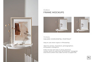 Video&Photo Frame Mockups