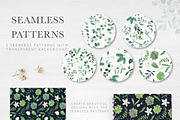Modern Botanicals Florals & Leaves, an Illustration by Momo Studio (Thumbnail 7 of 15)