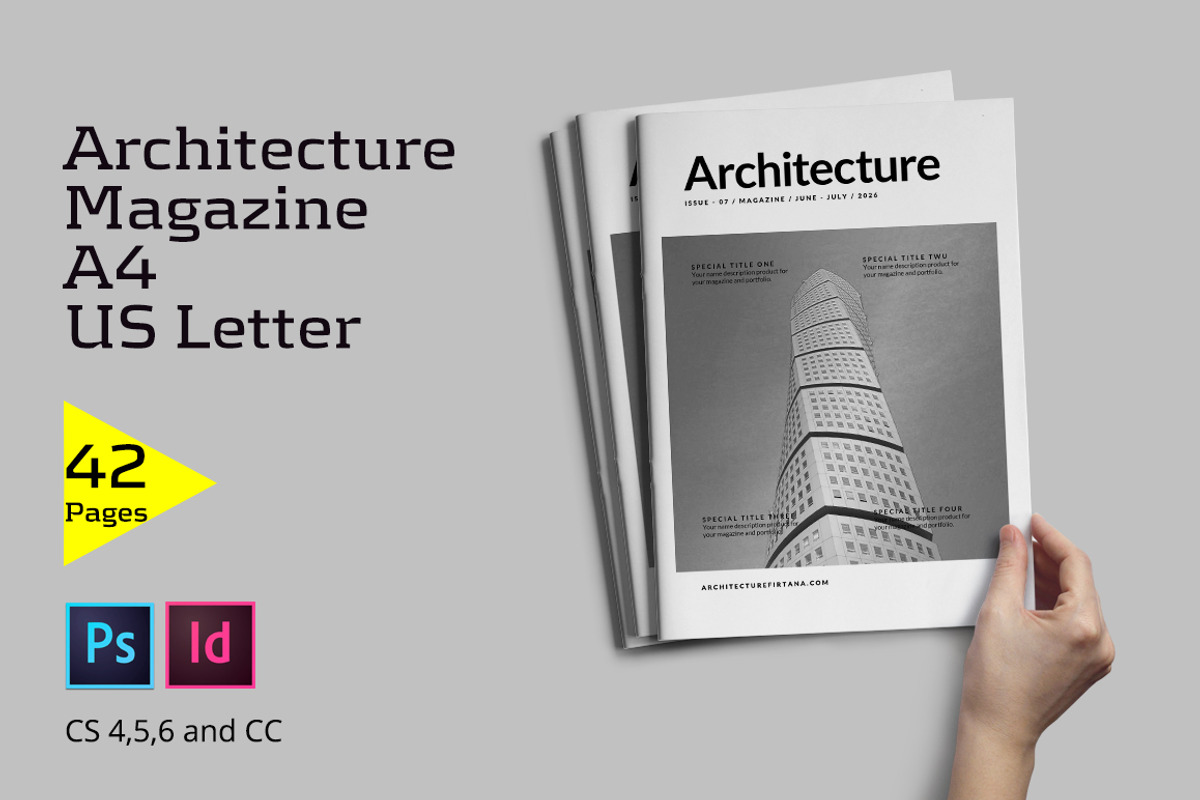 Architecture Magazine, a Magazine Template by Firtana (Photo 1 of 10)