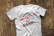 Fists Retro Vector Labels Set, a Branding & Logo Template by Createvil (Thumbnail 2 of 4)