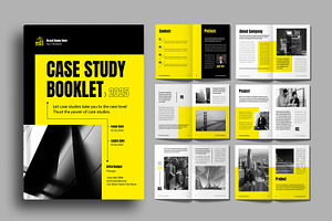 Case Study Booklet Layout