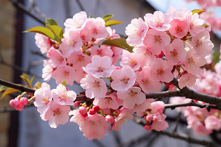 Beautiful blossom branch in the park, a Nature Photo by AlyaAnd