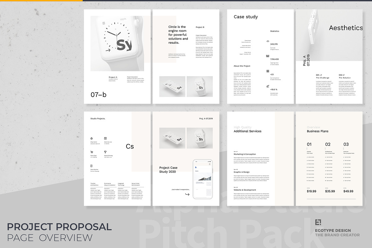 Circle Project Proposal, a Brochure Template by Egotype (Photo 22 of 25)