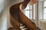 69 Spiral wooden staircases, an Architecture Photo by Handmadefont (Thumbnail 22 of 73)