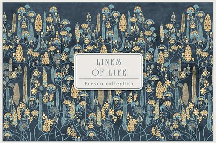 Fresco collection Lines of life, a Wallpaper Graphic by Natalia0307