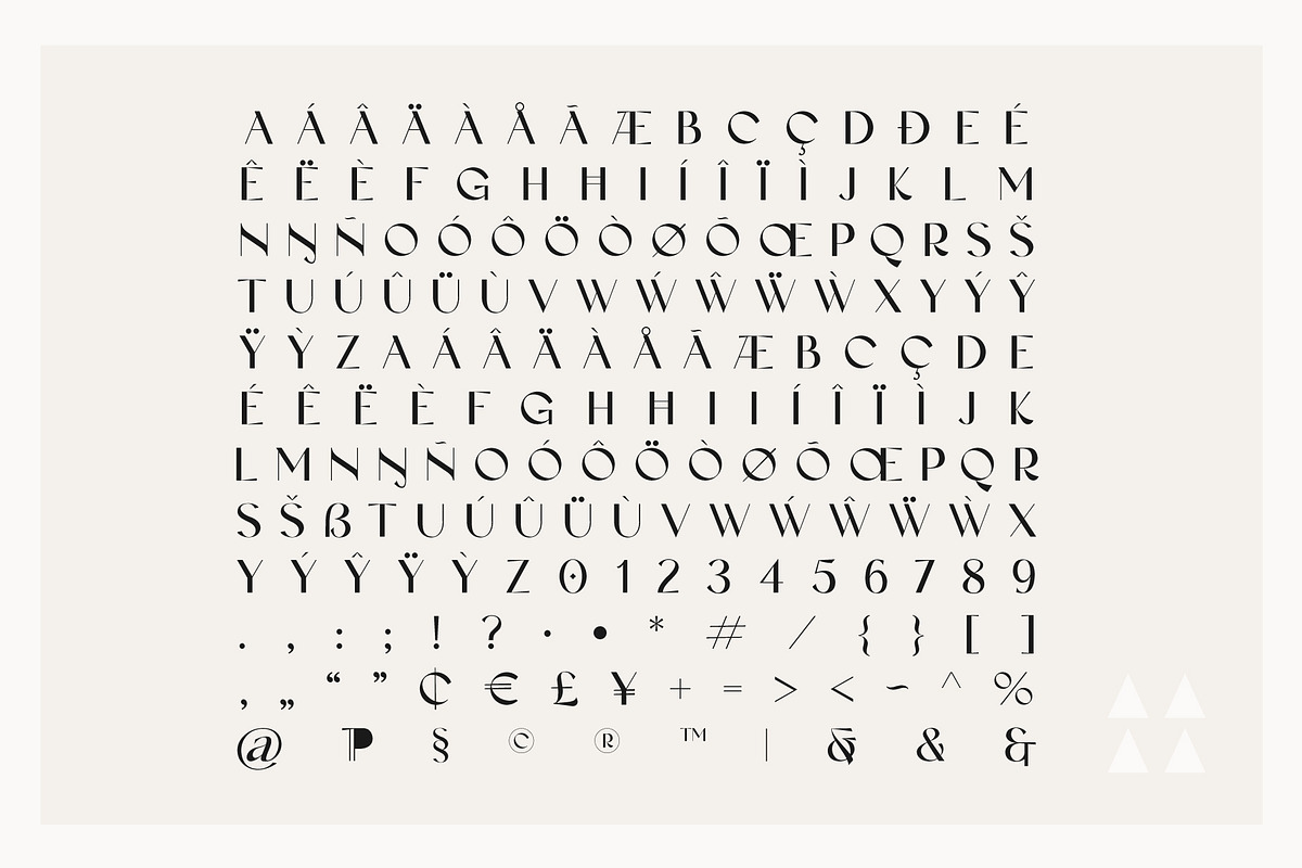 Acreage - A Modern Typeface, a Sans Serif Font by Hustle Supply Co. (Photo 2 of 10)