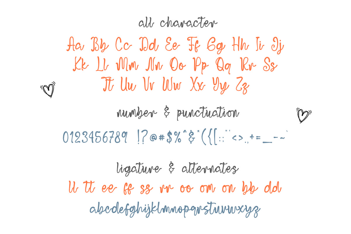 Bouncy Scribble Fonts, a Handwritten Font by Bluestype Studio (Photo 5 of 5)
