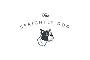 Dog Puppy Sprightly Logo, a Branding & Logo Template by Brand Society (Thumbnail 2 of 4)